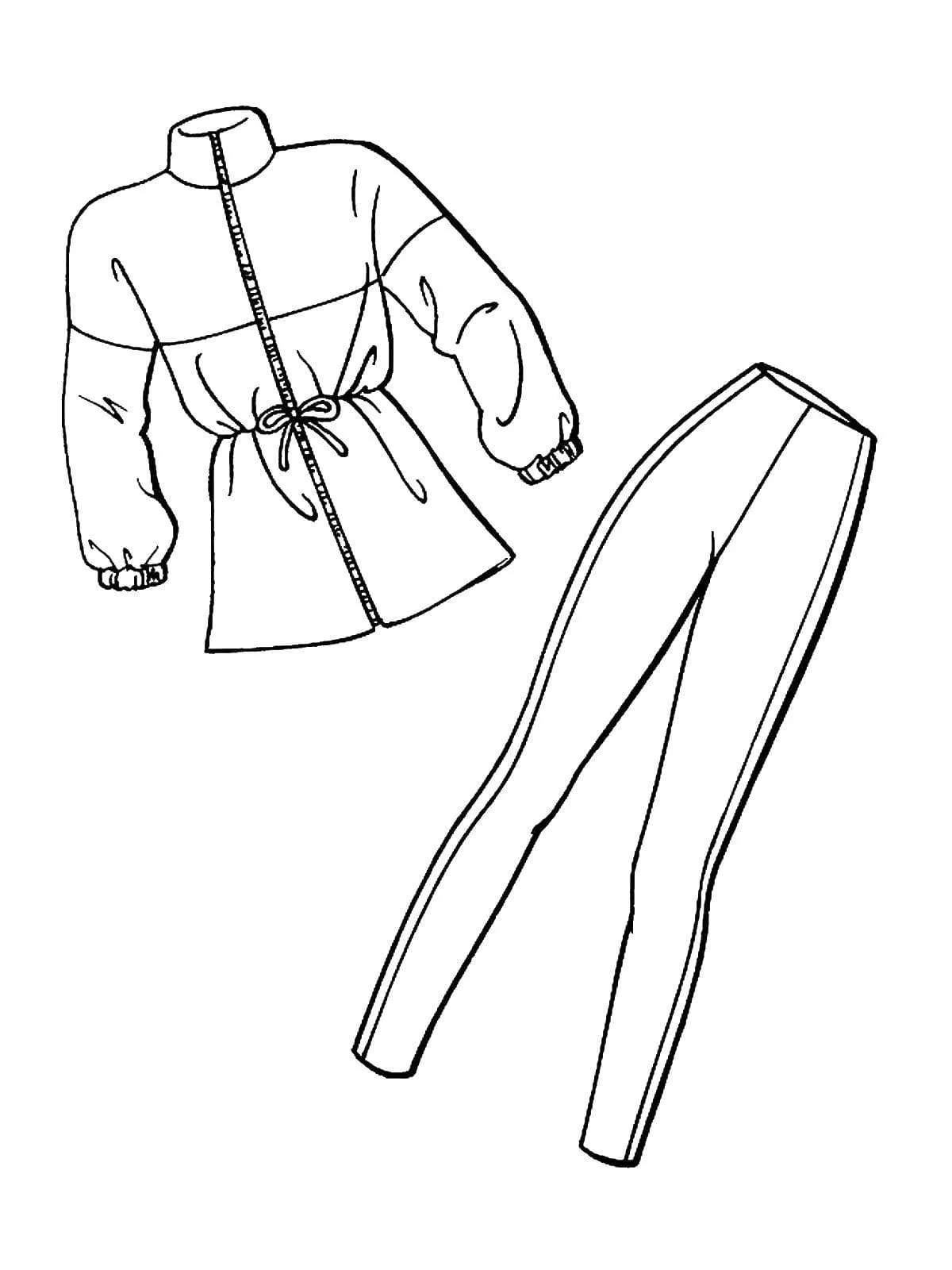 Dibujos de Ropa para colorear. Descargar o imprimir en línea Dibujos de Ropa para colorear. Descargar o imprimir en línea