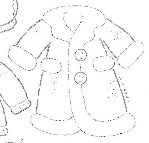 DIBUJOS DE ROPA PARA IMPRIMIR