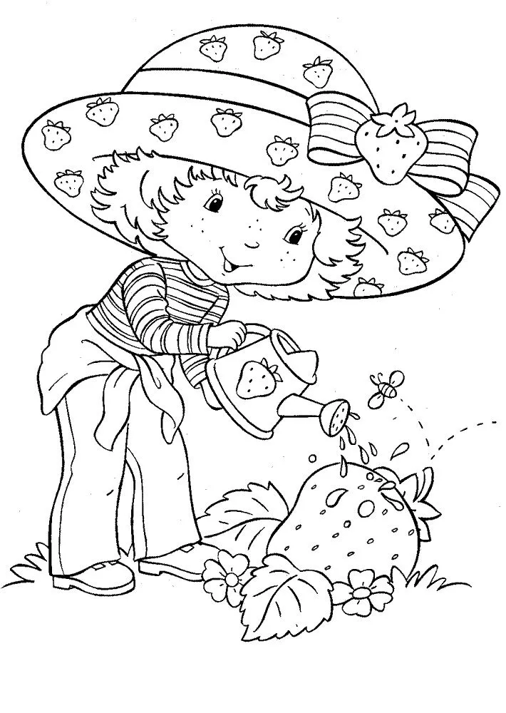Dibujos de Rosita Fresita para colorear | Dibujos Para Colorear Dibujos de Rosita Fresita para colorear | Dibujos Para Colorear