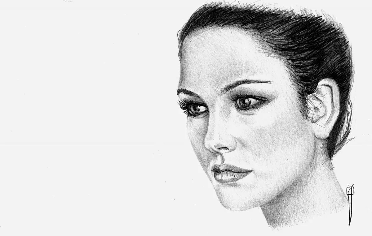 Dibujos de rostros femeninos - Imagui