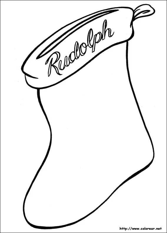 Dibujos de Rudolph, el reno de la nariz roja para colorear en ... Dibujos de Rudolph, el reno de la nariz roja para colorear en ...