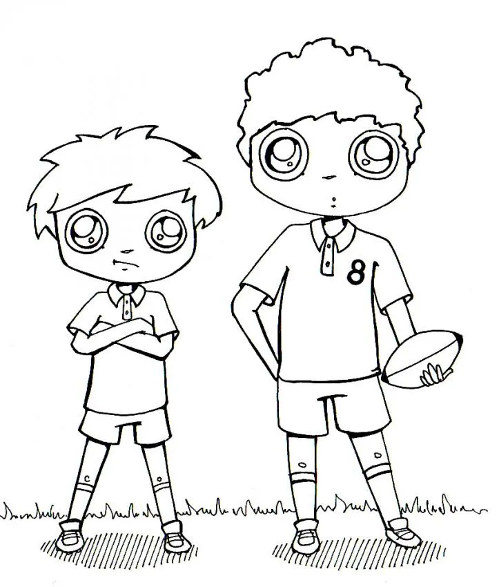Dibujos de RUGBY para colorear, Rugby para imprimir Dibujos de RUGBY para colorear, Rugby para imprimir