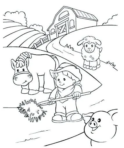 Dibujos del medio rural para colorear - Imagui Dibujos del medio rural para colorear - Imagui