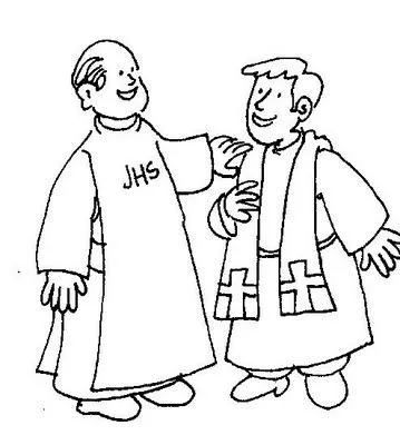 DIBUJOS DE SACERDOTE PARA PINTAR SACERDOTE PARA COLOREAR SACERDOTE