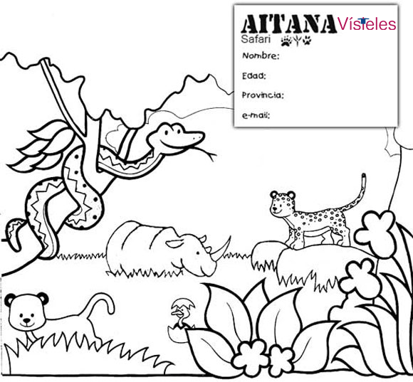 Visteles: DE SAFARI EN...AITANA