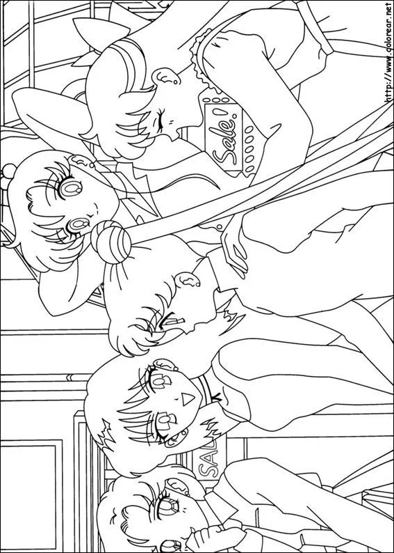 Dibujos de Sailor Moon para colorear en Colorear.