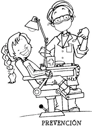 DIBUJOS SOBRE LA SALUD PARA COLOREAR
