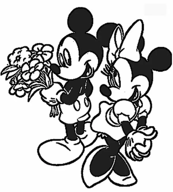 Dibujos para colorear de San Valentín