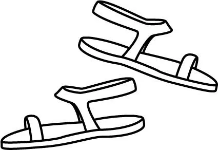 DIBUJOS DE SANDALIAS PARA COLOREAR | FICHAS PARA PINTAR | DIBUJOS ... DIBUJOS DE SANDALIAS PARA COLOREAR | FICHAS PARA PINTAR | DIBUJOS ...