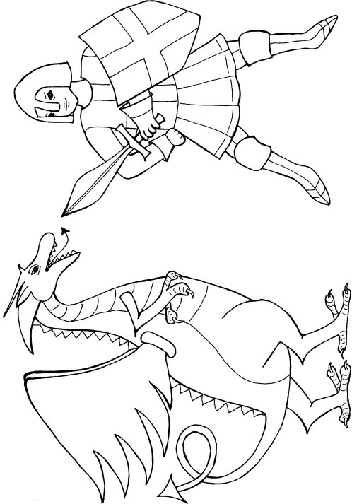 Dibujos de Sant Jordi para colorear - Imagui Dibujos de Sant Jordi para colorear - Imagui