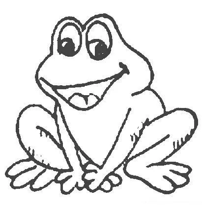 Dibujos de sapo para colorear - Imagui