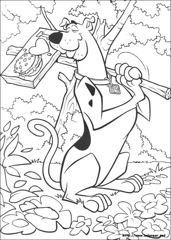Dibujos para colorear de Scooby-Doo