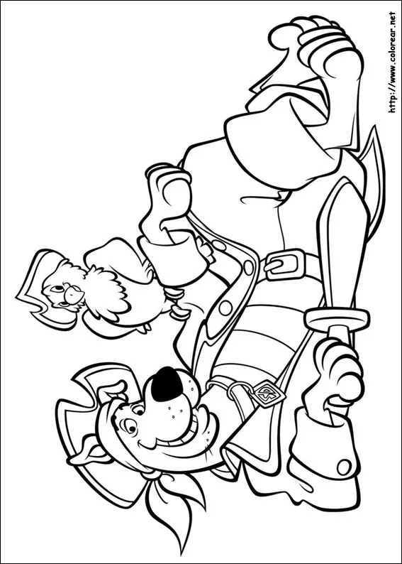 Dibujos de Scooby-Doo para colorear en Colorear.net Dibujos de Scooby-Doo para colorear en Colorear.net