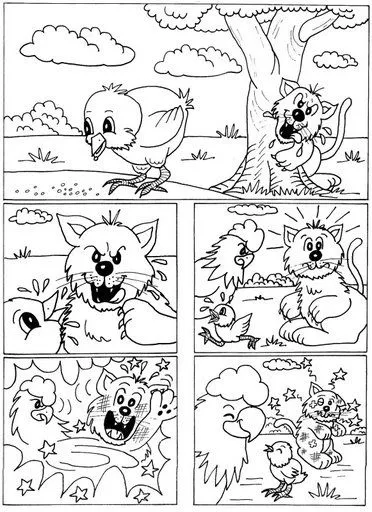 DIBUJOS CON SECUENCIAS PARA COLOREAR