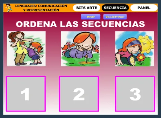 Ordenar las secuencias - Imagui