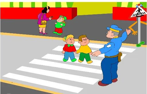 Dibujos de la Seguridad Vial | Dibujos para Niños