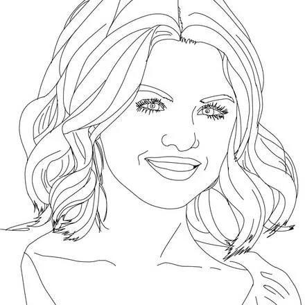 Dibujos de SELENA GOMEZ para colorear : imprimir y pintar 15 ... Dibujos de SELENA GOMEZ para colorear : imprimir y pintar 15 ...