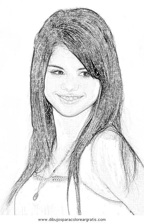 Chicas para dibujar selena gomes - Imagui