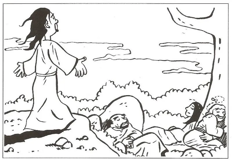 DIBUJOS SEMANA SANTA PARA COLOREAR Y PINTAR