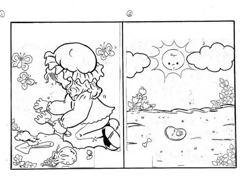 Dibujo de semillas para colorear - Imagui