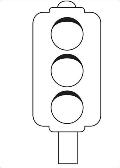 Dibujos de señales de transito para pintar - Imagui