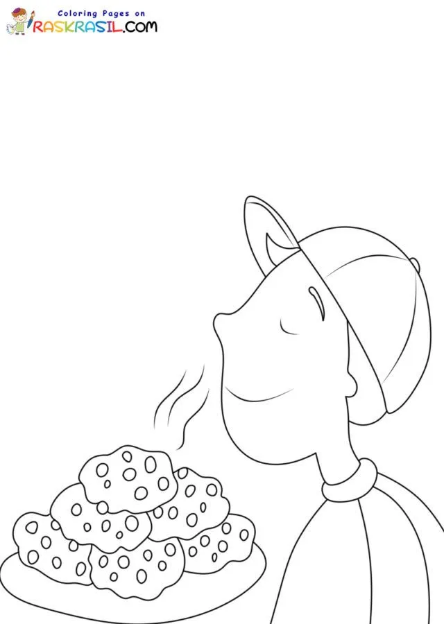 Dibujos de 5 Sentidos para Colorear