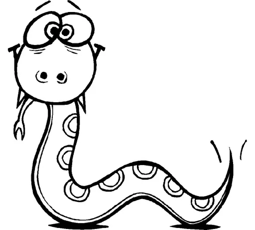 Dibujos de serpientes | SERPIENTEPEDIA