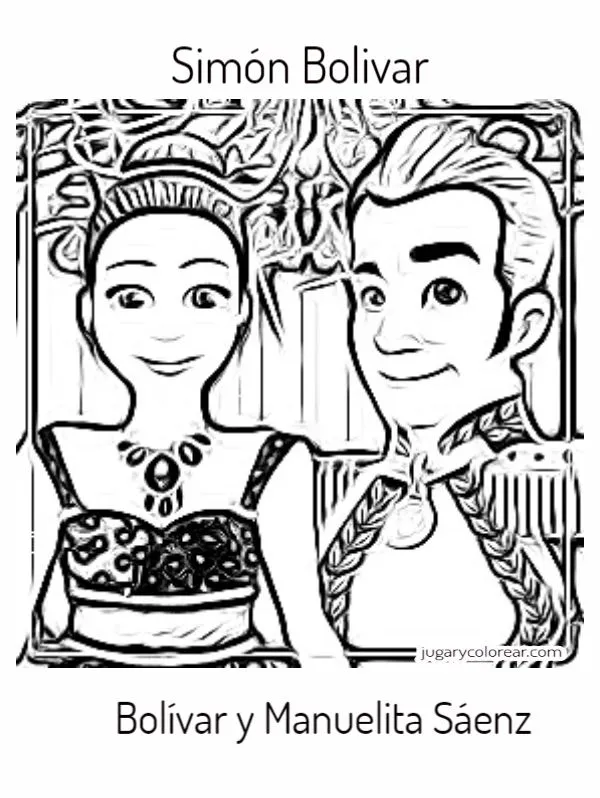 Dibujos de simón Bolívar para colorear - Jugar y Colorear Dibujos de simón Bolívar para colorear - Jugar y Colorear
