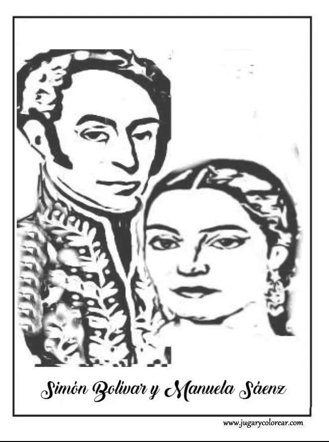 Dibujos de simón Bolívar para colorear - Jugar y Colorear Dibujos de simón Bolívar para colorear - Jugar y Colorear