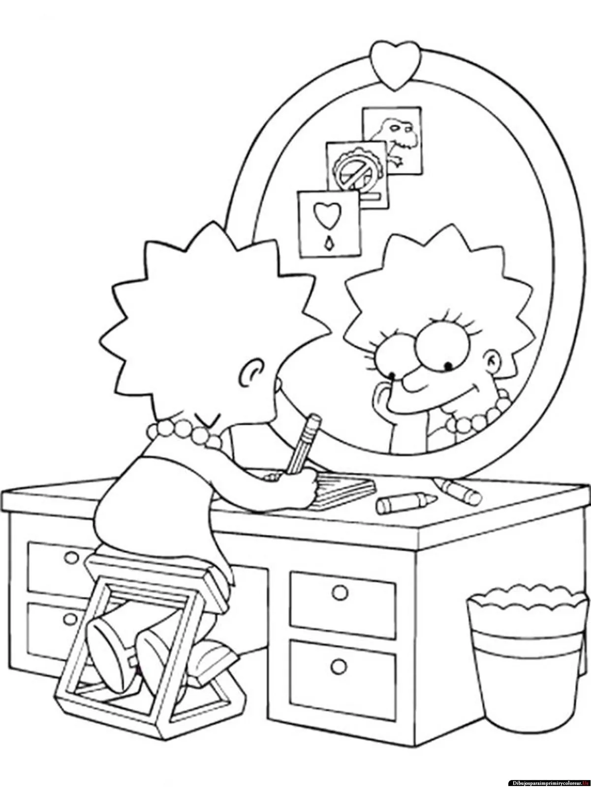 Dibujos de Los Simpson para Imprimir y Colorear - Dibujos Para ... Dibujos de Los Simpson para Imprimir y Colorear - Dibujos Para ...
