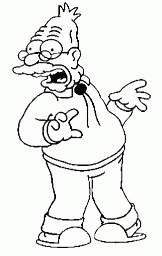 Dibujos de los Simpsons Halloween para Colorear | Manualidades ... Dibujos de los Simpsons Halloween para Colorear | Manualidades ...