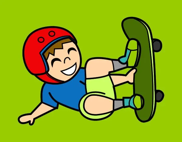 Dibujos de Skate para Colorear - Dibujos.net Dibujos de Skate para Colorear - Dibujos.net