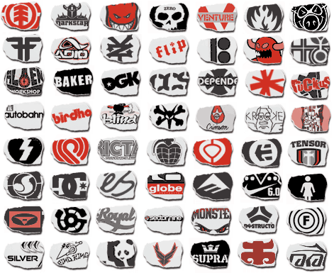 Logotípos de ropa Skate - Imagui