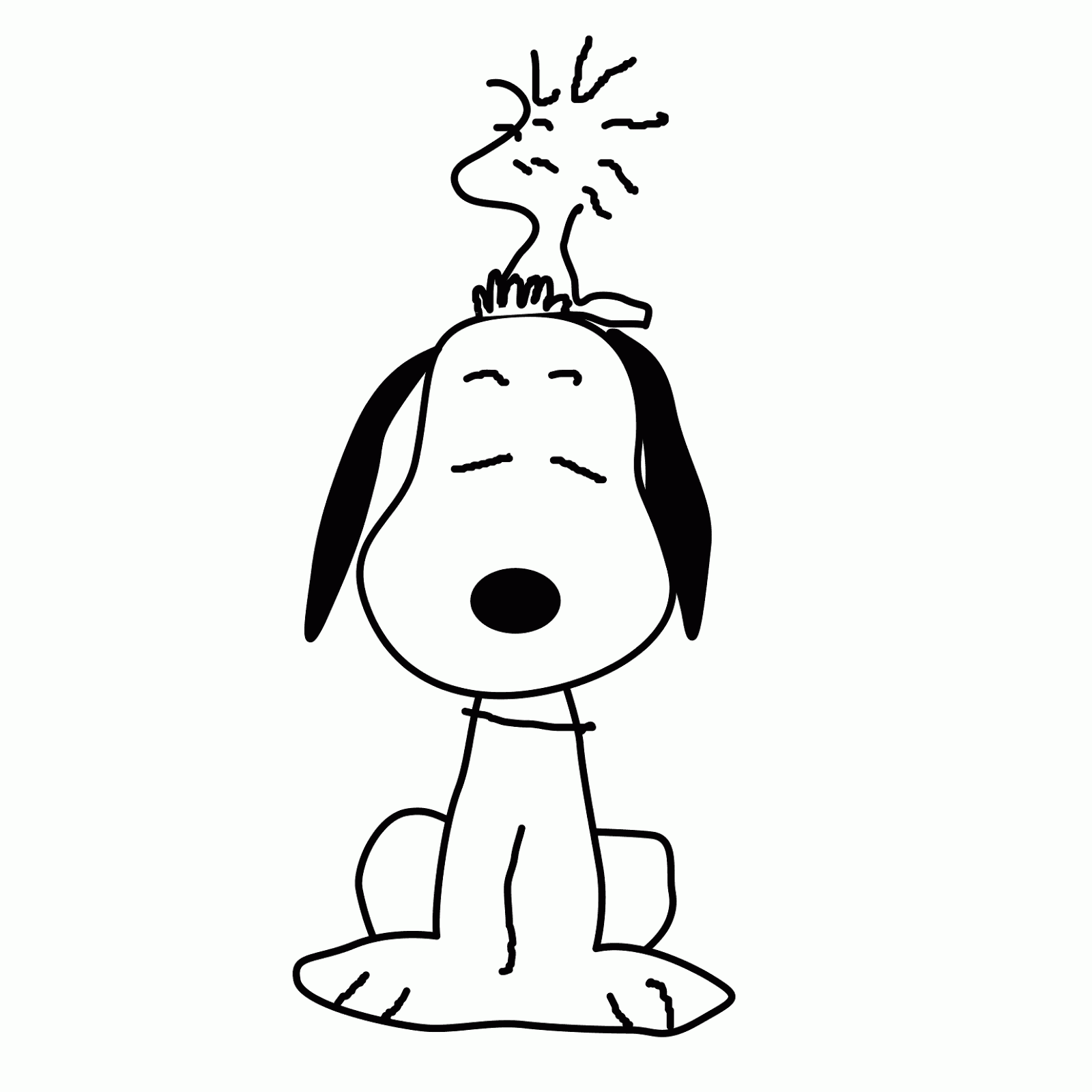 Dibujos de Snoopy para imprimir y colorear GRATIS Dibujos de Snoopy para imprimir y colorear GRATIS