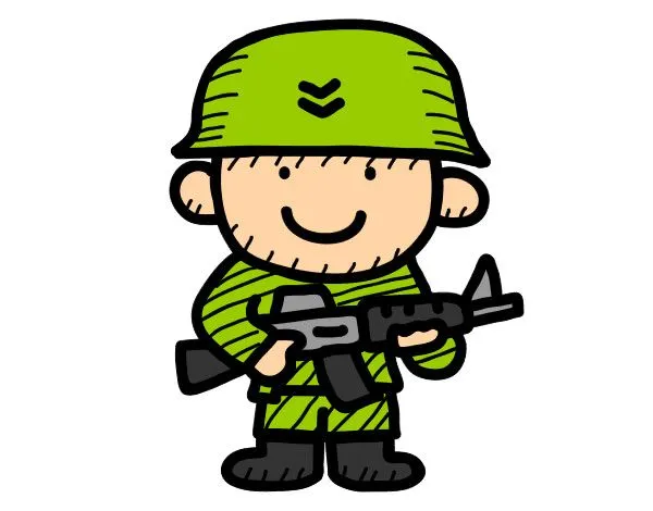 Dibujos de soldados | Dibujos