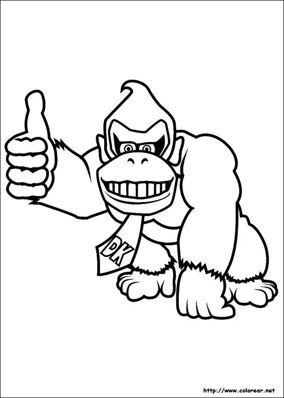 Magenes de mario para pintar - Imagui