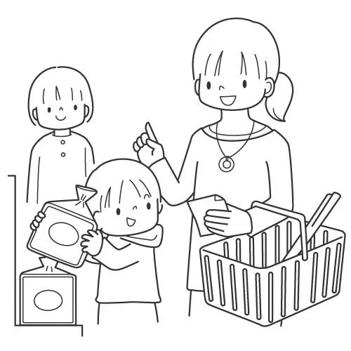 SUPERMERCADOS DIBUJOS PARA COLOREAR | Dibujos para colorear