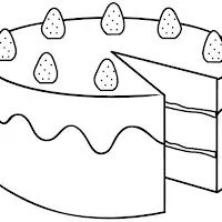 Dibujos de tartas para colorear - Imagui