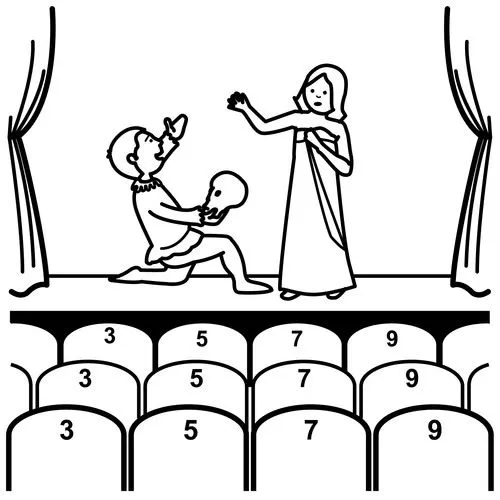 Dibujo de teatro infantil para colorear - Imagui Dibujo de teatro infantil para colorear - Imagui