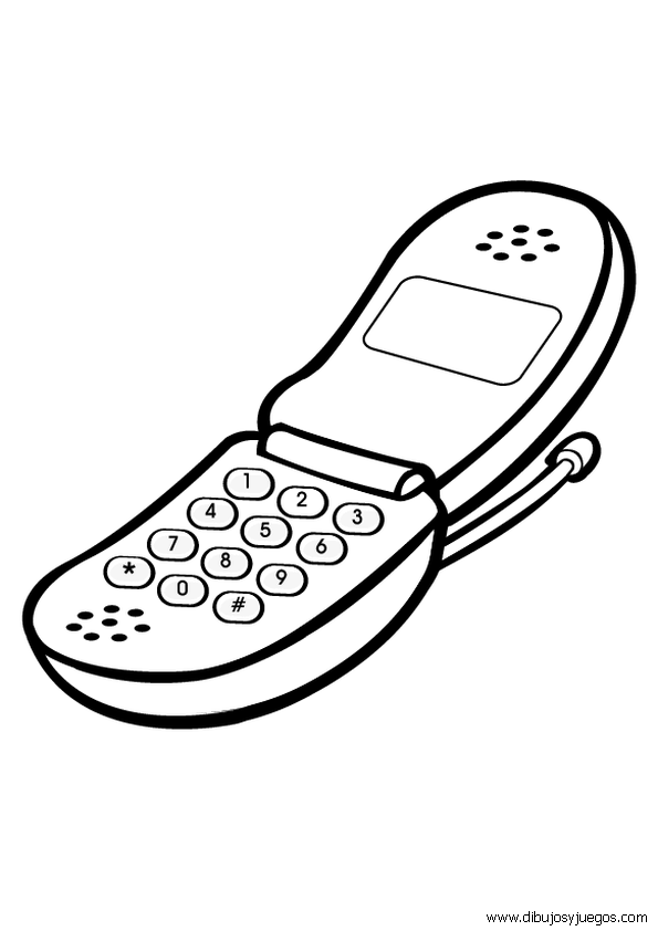 dibujos-telefono-celular-movil-003 | Dibujos y juegos, para pintar ... dibujos-telefono-celular-movil-003 | Dibujos y juegos, para pintar ...