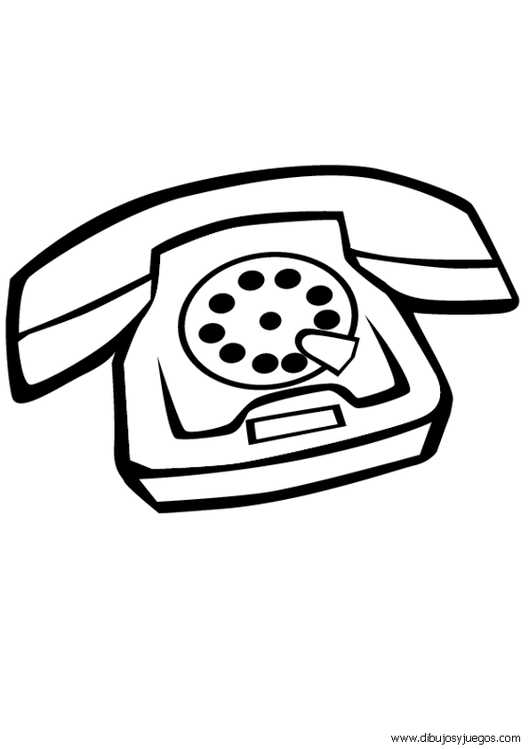 dibujos-telefono-fijo-001 | Dibujos y juegos, para pintar y colorear dibujos-telefono-fijo-001 | Dibujos y juegos, para pintar y colorear