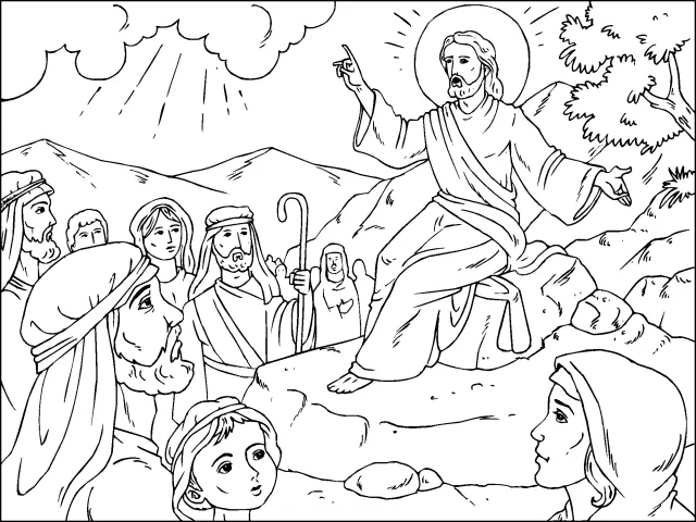 Dibujos de Nuevo testamento para Colorear | ParaCOLOREAR. Dibujos de Nuevo testamento para Colorear | ParaCOLOREAR.