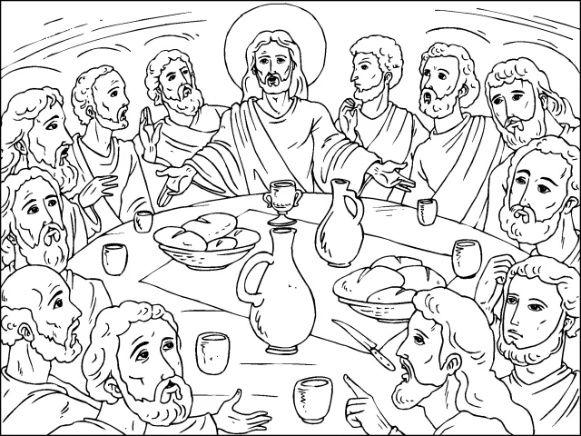 Dibujos de Nuevo testamento para Colorear | ParaCOLOREAR. Dibujos de Nuevo testamento para Colorear | ParaCOLOREAR.