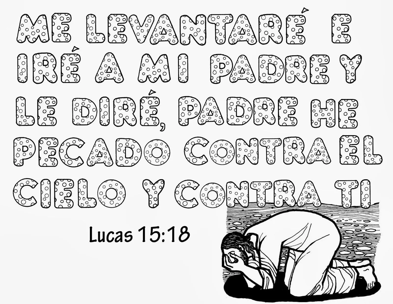 Dibujos con textos biblicos para pintar - Imagui Dibujos con textos biblicos para pintar - Imagui
