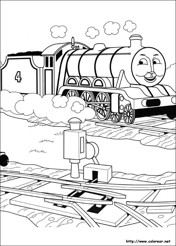 Dibujos de Thomas y sus amigos para colorear en Colorear. Dibujos de Thomas y sus amigos para colorear en Colorear.