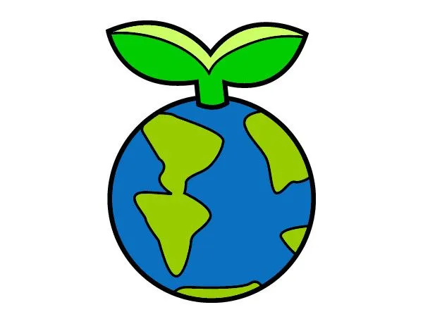 Dibujos de La Tierra para Colorear - Dibujos.net Dibujos de La Tierra para Colorear - Dibujos.net