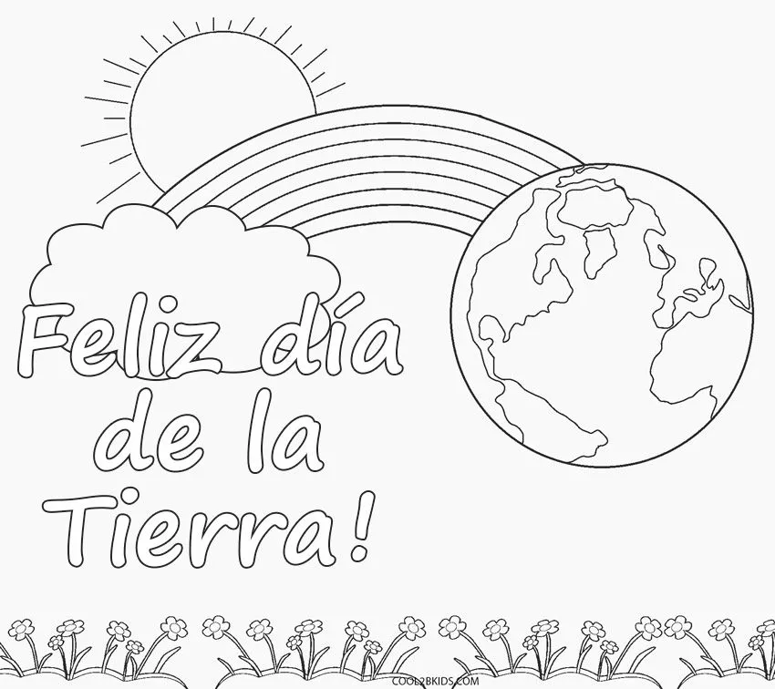 Dibujos de Día de la Tierra para colorear - Páginas para imprimir gratis Dibujos de Día de la Tierra para colorear - Páginas para imprimir gratis