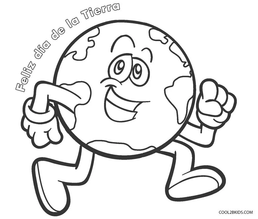 Dibujos de Día de la Tierra para colorear - Páginas para imprimir gratis Dibujos de Día de la Tierra para colorear - Páginas para imprimir gratis