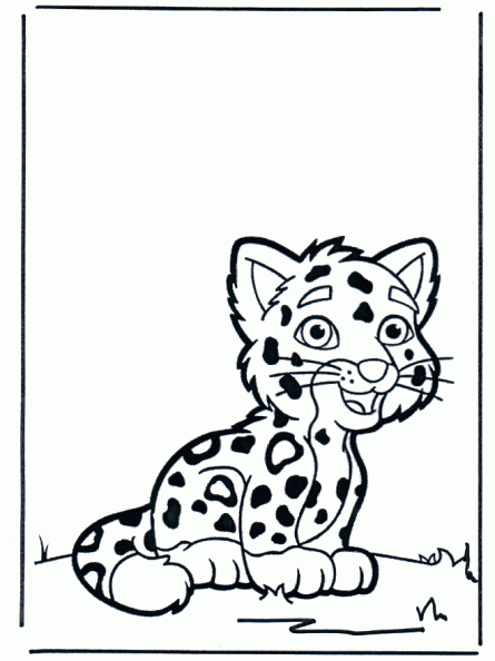 Dibujos tigre para colorear - Imagui