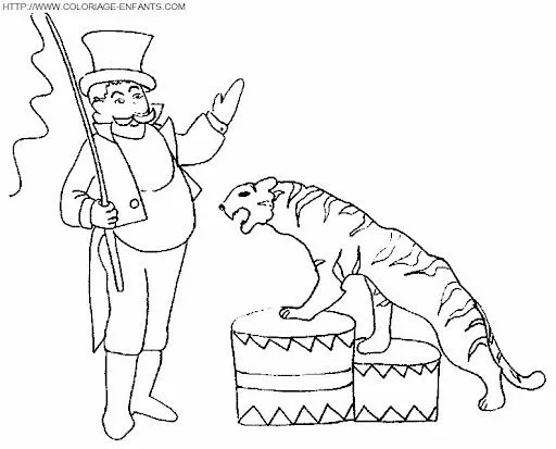 Dibujos de tigres en el circo para colorear - Imagui Dibujos de tigres en el circo para colorear - Imagui